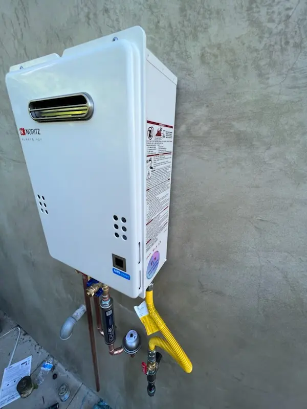 Tankless water heater installation for Marlborough homes